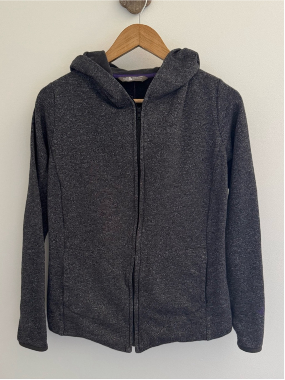 The North Face Gray Full Zip Hoodie Jacket